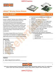 Samtec Inc OSM-1-1313 User Manual