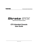 Toshiba Strata CTX Manual De Usuario
