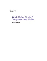 Sony PCV-RX490TV Manual