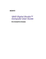 Sony PCV-RX590G User Manual