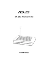 ASUS WL-520G ユーザーズマニュアル