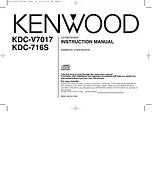 Kenwood CD-RECEIVER Manuel D’Utilisation