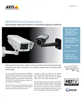 Axis Q1604 0439-001 Техническая Спецификация