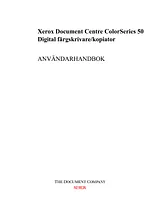 Xerox Document Centre ColorSeries 50 User Guide