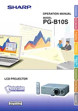 Sharp PG-B10S Benutzerhandbuch