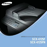 Samsung SCX-4725FN Manual Do Utilizador