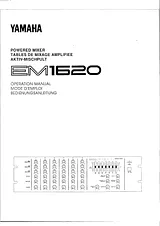 Yamaha EM1620 Manuale Utente