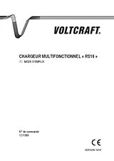 Voltcraft 11 - 18 V / DCCharger ForNiMH, NiCd, LiPolymer, Li-ion, LiFe, Lead-acidRechargeable batteries SK-100078 Manuel D’Utilisation
