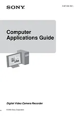 Sony DCR-PC108 Справочник Пользователя