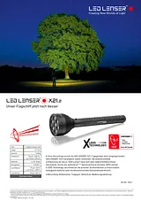 Led Lenser X21.2 9421 数据表