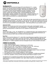 Motorola V171 SE7595AD3N1 Leaflet