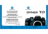 Konica Minolta Dinax 7D Справочник Пользователя