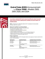 Cisco 2504 TOKEN RING ROUTER Guida Specifiche