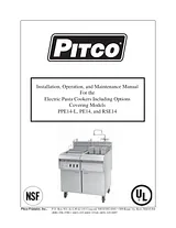 Pitco Frialator PE14 Справочник Пользователя