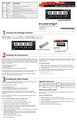 Fortinet fortigate-asm-fb4 Anleitung Für Quick Setup