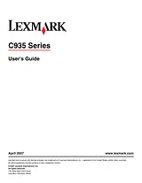 Lexmark C935 User Guide