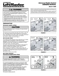LiftMaster Automobile Parts 412HM User Manual