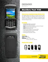 Otterbox BlackBerry Pearl 9100 Defender RBB2-9100S-20-C5OTR_A Prospecto