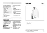 Beurer Ultrasound humidifier 25 m² 20 W White-silver 680.05 Справочник Пользователя