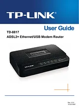 TP-LINK TD-8817 Справочник Пользователя