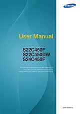 Samsung S22C450F Manual De Usuario