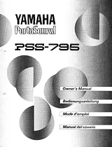 Yamaha PSS-795 사용자 설명서