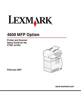 Lexmark 4600 mfp Manuale Utente