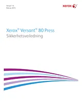 Xerox Xerox Versant 80 Press with Xerox Versant 80 EX 80 Print Server ユーザーガイド