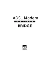 Zoom adsl modem bridge 5515 Manual Do Utilizador