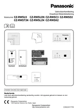 Panasonic CZRWSU3 Operating Guide