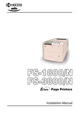 KYOCERA FS-1800 사용자 가이드