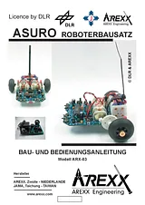 Dlr ARX-03 Programmable robot ASURO ARX-03 Manual Do Utilizador