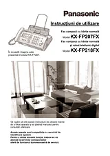Panasonic KXFP218FX Mode D’Emploi