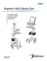 Ergotron Laptop Deluxe Configuration Sit/Stand H2-20002 プリント