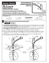 American Standard Single Control Kitchen Pull-Out Faucet User Manual