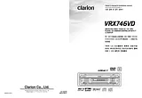 Clarion VRX746VD Manuel D’Utilisation