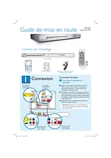 Philips DVP3960/37 Guide D’Installation Rapide