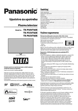 Panasonic TXP65VT60E Operating Guide