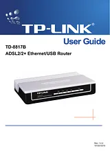 TP-LINK TD-8817B Справочник Пользователя