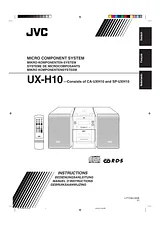 JVC CA-UXH10 Manual Do Utilizador
