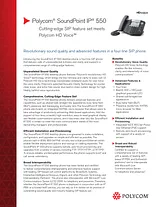 Polycom IP 550 Specification Guide