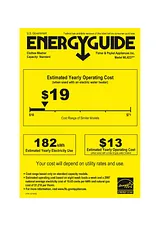 Fisher & Paykel WL4227J1 Energy Guide