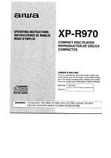 Aiwa XP-R970 User Manual