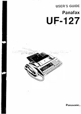 Panasonic uf-127 Справочник Пользователя