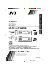 JVC KD-SX959R Справочник Пользователя