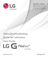 LG Gpad 8.0 LGV490 negro Owner's Manual
