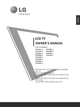 LG 42LH20FD Owner's Manual