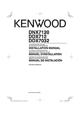 Kenwood DDX7032 Installation Instruction
