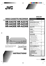 JVC HR-A430E Benutzerhandbuch