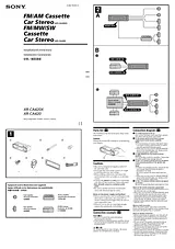 Sony XR-CA420X Installation Guide